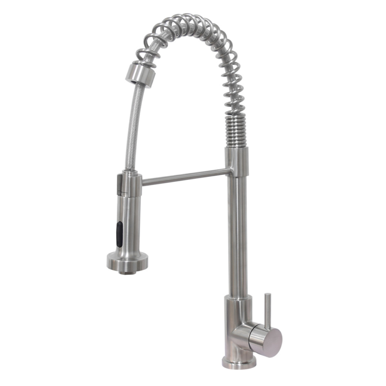 Commercial sink faucet stainless steel with sprayer – Sento Faucets ...